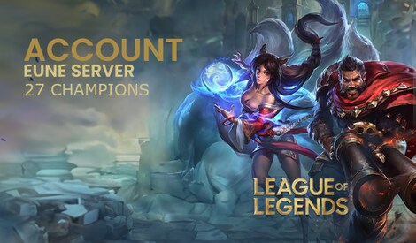 League of Legends Account 27 Champions, 47 lvl EUNE server (PC) - League of Legends Account - GLOBAL - 0