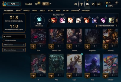 League of Legends Account 58 Skins + 111 Champ - EUW server (PC) - League of Legends Account - GLOBAL - 17