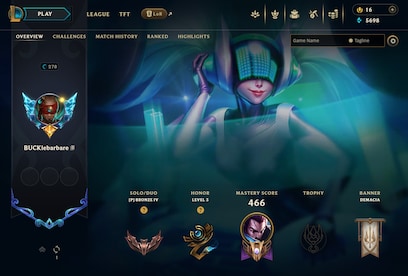 League of Legends Account 87 Skins + 161 Champ - EUW server (PC) - League of Legends Account - GLOBAL - 4