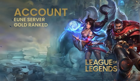 League of Legends Account Gold Ranked EUNE server (PC) - League of Legends Account - GLOBAL - 0