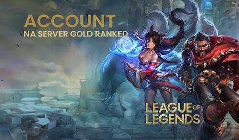League of Legends Account Gold Ranked NA server (PC) - League of Legends Account - GLOBAL - 0