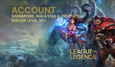 League of Legends Account Level 30+ Singapore, Malaysia & Indonesia Server (PC) - League of Legends Account - GLOBAL - 0