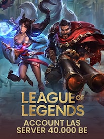 League of Legends Account Level 30 - Unranked + 40000 Blue Essence LAS Server (PC) - League of Legends Account - GLOBAL - 1