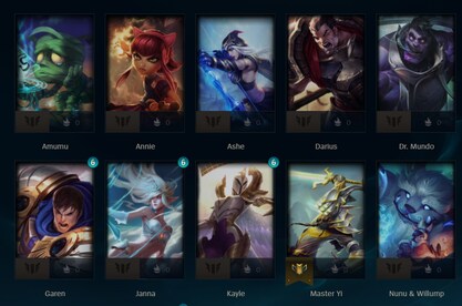 League of Legends Account Level 32 EUNE server (PC) - League of Legends Account - GLOBAL - 6