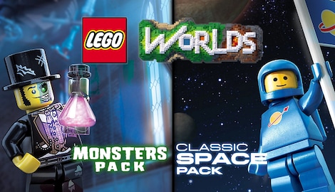 LEGO Worlds Classic Space Pack and Monsters Pack Bundle (Xbox One) - Xbox Live Key - EUROPE - 0
