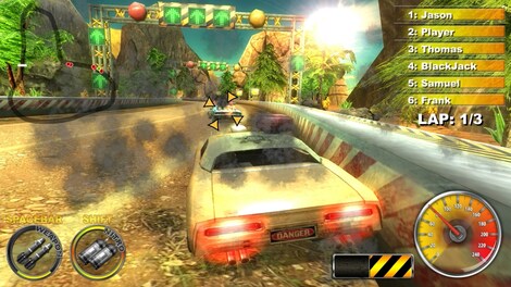 Lethal Brutal Racing Steam Key GLOBAL - 3