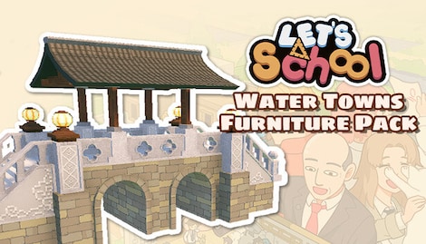 Let's School: Water Towns Furniture Pack (PC) - Steam Gift - EUROPE - 0