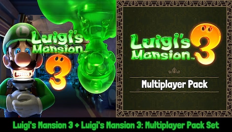 Luigi's Mansion 3 + Multiplayer Pack Set (Nintendo Switch) - Nintendo eShop Key - UNITED STATES - 0