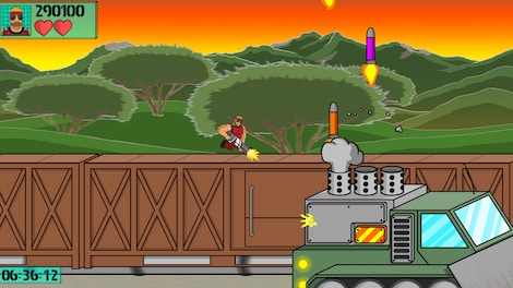 Machine Gun Train Run Steam Key GLOBAL - 6
