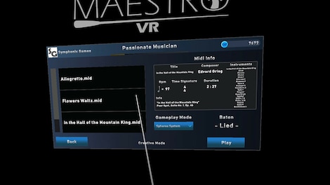 Maestro VR (PC) - Steam Key - GLOBAL - 3