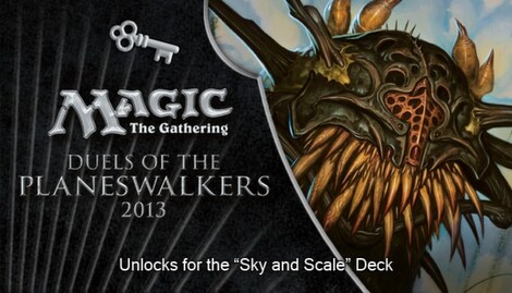Magic: The Gathering - Duels of the Planeswalkers 2013 "Sky and Scale" Deck Steam Key GLOBAL - 0
