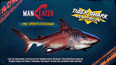 Maneater - Tiger Shark Adaptation DLC (PC) - Epic Key - EUROPE - 3