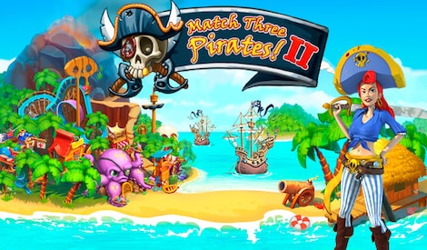 Match Three Pirates II (PC) - Steam Gift - EUROPE - 0