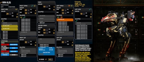 MechWarrior Online - Light ‘Mech Performance Pack Steam Key GLOBAL - 8