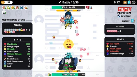 Meme Mayhem (PC) - Steam Gift - NORTH AMERICA - 11