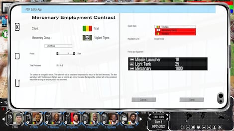 Mercenaries - 4th Generation Warfare (PC) - Steam Key - GLOBAL - 5