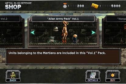 METAL SLUG DEFENSE - “Alien Army Pack” Vol.1 Steam Key GLOBAL - 3