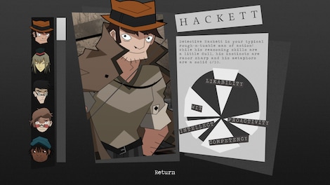 Methods: The Detective Competition (PC) - Steam Account - GLOBAL - 9