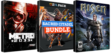 Metro 2033 + Risen + Sacred Citadel Bundle Steam Key GLOBAL - 0