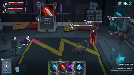 Metroplex Zero: Sci-Fi Card Battler (PC) - Steam Key - GLOBAL - 9