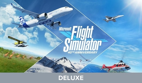 Microsoft Flight Simulator | Deluxe 40th Anniversary Edition (Xbox Series X/S, Windows 10) - Xbox Live Account - GLOBAL - 2