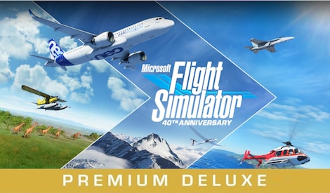 Microsoft Flight Simulator | Premium Deluxe 40th Anniversary Edition (Xbox Series X/S, Windows 10) - Xbox Live Account - GLOBAL - 2