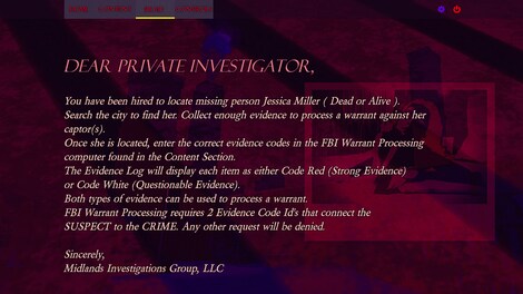 Midnight at the Red Light : An Investigation Steam Key GLOBAL - 10