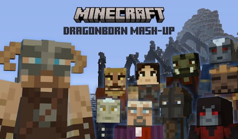 Minecraft Dragonborn Mash-up (Xbox One) - Xbox Live Key - UNITED STATES - 0