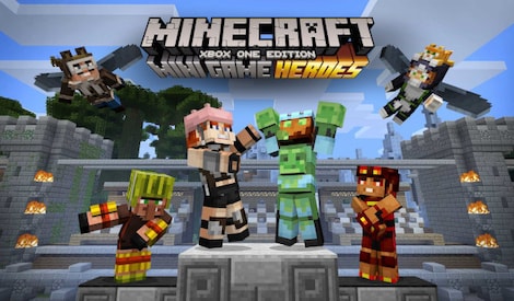 Minecraft Mini Game Heroes Skin Pack (Xbox One) - Xbox Live Key - ARGENTINA - 0