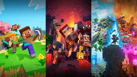 Minecraft Triple Bundle (PC) - Microsoft Store Key - GLOBAL - 0