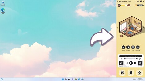 Mini Cozy Room: Lo-Fi (PC) - Steam Gift - GLOBAL - 3