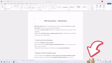 Mini Cozy Room: Lo-Fi (PC) - Steam Gift - GLOBAL - 5
