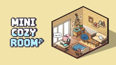 Mini Cozy Room: Lo-Fi (PC) - Steam Key - GLOBAL - 0