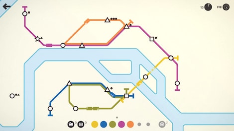 Mini Metro (PC) - GOG.COM Key - GLOBAL - 2