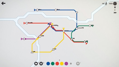 Mini Metro (PC) - Steam Key - GLOBAL - 12