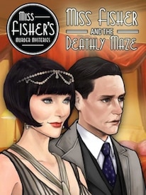 Miss Fisher and the Deathly Maze (PC) - Steam Key - GLOBAL - 1