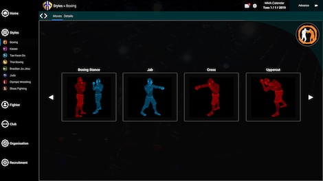 MMA Team Manager Steam Key GLOBAL - 16