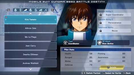 Mobile Suit Gundam Seed: Battle Destiny Remastered (PC) - Steam Gift - GLOBAL - 7
