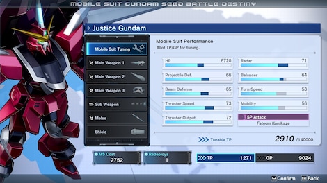 Mobile Suit Gundam Seed: Battle Destiny Remastered (PC) - Steam Key - GLOBAL - 9