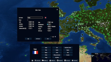 Modding Tool Add-on - Geo-Political Simulator 5 (PC) - Steam Key - GLOBAL - 6