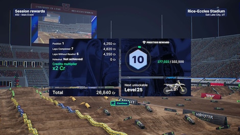 Monster Energy Supercross 5 - Credits Multiplier (PC) - Steam Gift - NORTH AMERICA - 6