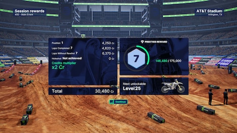 Monster Energy Supercross 5 - Credits Multiplier (PC) - Steam Gift - NORTH AMERICA - 5