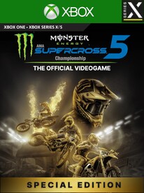 Monster Energy Supercross - The Official Videogame 5 | Special Edition (Xbox Series X/S) - Xbox Live Key - UNITED STATES - 1