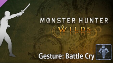 Monster Hunter Wilds - Gesture | Battle Cry (PC) - Steam Key - GLOBAL - 0