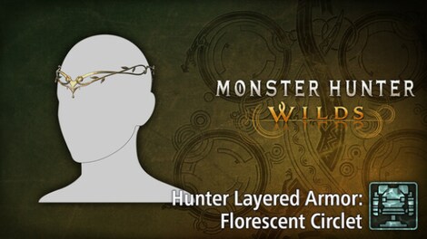 Monster Hunter Wilds - Hunter Layered Armor: Florescent Circlet (PC) - Steam Key - GLOBAL - 0