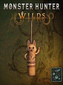 Monster Hunter Wilds - Pendant: Stretched White Cat (PC) - Steam Key - GLOBAL - 1
