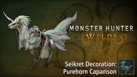 Monster Hunter Wilds - Seikret Decoration: Purehorn Caparison (PC) - Steam Key - GLOBAL - 0