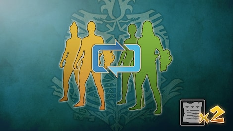 Monster Hunter: World - Character Edit Voucher: Two-Voucher Pack Steam Gift GLOBAL - 0