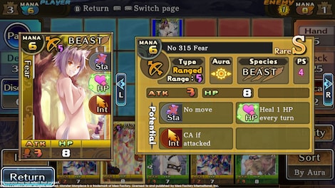 Monster Monpiece Steam Key GLOBAL - 6