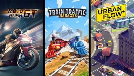 Moto Rush GT + Urban Flow + Train Traffic Manager (Xbox One) - Xbox Live Key - GLOBAL - 0